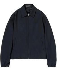 AURALEE - Hopsack Zip Blouson - Lyst