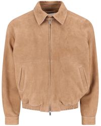 Tonywack - Structured Jacket With High Collar And Zipper Closure - Lyst