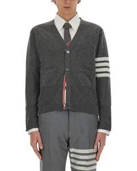 Thom Browne - V-Neck Cardigan - Lyst
