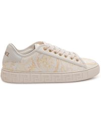 Versace - Baroque Style Sneakers - Lyst