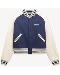 KENZO - Jumping Tiger Logo-Embroidered Bomber Jacket - Lyst