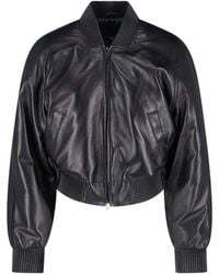 Phoebe Philo - Cropped Bomber Jacket - Lyst