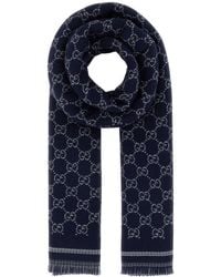Gucci - Gg Jacquard Scarf - Lyst