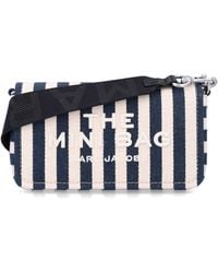Marc Jacobs - Mini Canvas Handbag With Bold Striped Pattern - Lyst