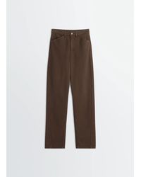 Lemaire - Five Pockets Twisted Pants - Lyst