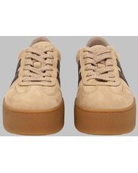 Hogan - Cool Thick Sole Calfskin Sneakers - Lyst