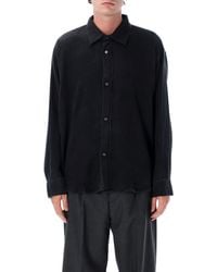 mfpen - Textured Button-Up Shirt - Lyst