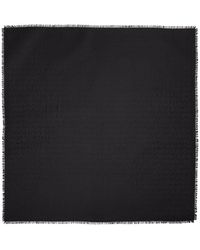Saint Laurent - Sciarpa Quadrata - Lyst