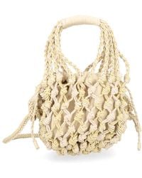 Alysi - Leather Cotton Crossbody - Lyst