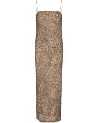 Ralph Lauren - Beaded Net Dress - Lyst
