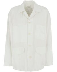 DUNST - Jacket With Wide Collar - Lyst