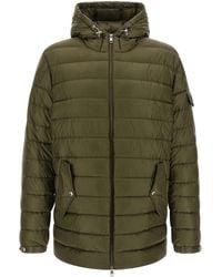 Moncler - Oahu Hooded Short Down Parka Jacket - Lyst