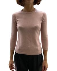 LA ROSE - The Rose 3/4 Cashmere Sweater - Lyst