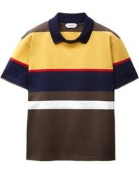 Versace - Striped Cotton Jersey T-Shirt - Lyst
