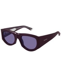Gucci - Gg1917S Shiny Solid Mini Sunglasses - Lyst