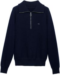 Prada - Wool And Cashmere Polo Sweater - Lyst
