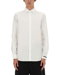 Moschino - Tailored Cotton Shirt - Lyst