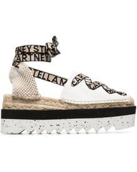 Stella McCartney - Gaia Platform Espadrilles - Lyst