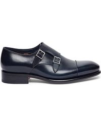Santoni - Stylish Flat Shoes For - Lyst