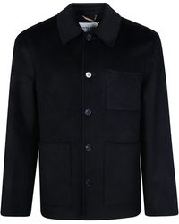 Amaranto - Jacket Over Shirt - Lyst