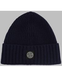 Stone Island - Kids Beanie With Rws Finish - Lyst