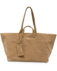 A.P.C. - Le Drummer Toile Bag - Lyst
