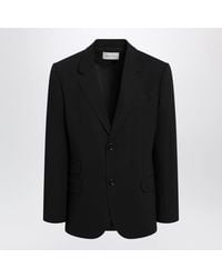 Ami Paris - Straight Wool Blazer - Lyst