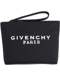 Givenchy - Clutch Bag With Logo - Lyst