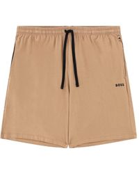 BOSS - Shorts With Logo - Lyst
