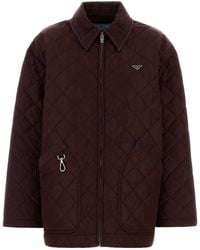 Prada - Grape Re-Nylon Jacket - Lyst