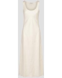 Rohe - Satin Scoop Neck Mini Dress - Lyst