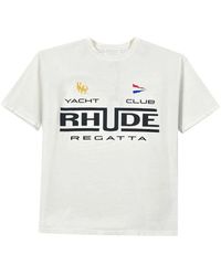 Rhude - Regatta Club T-Shirt - Lyst