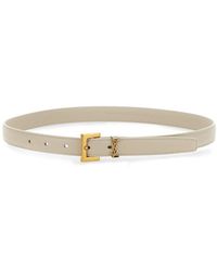 Saint Laurent - Belt Cassandre Calfskin - Lyst