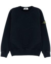 Stone Island - Sweatshirt With "Patch" Logo - Lyst