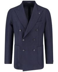 Tagliatore - 100% Virgin Wool Tailored Jacket - Lyst