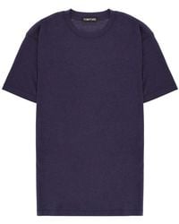 Tom Ford - Lyocell And Cotton T-Shirt - Lyst