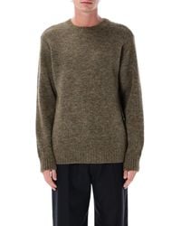 A.P.C. - Lucas Alpaca Blend Crew Neck Sweater - Lyst