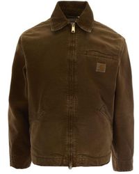 Carhartt - Og Detroit Hamilton Jacket - Lyst