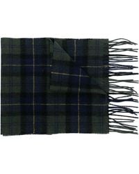 Barbour - Tartan Lambswool Scarf - Lyst