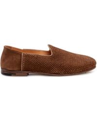 Premiata - Woven Leather Loafers - Lyst