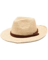 Dragon Diffusion - Raffia Hat With Adjustable Drawstring - Lyst