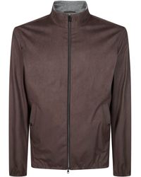 Herno - Suede Effect Jacket For Spring/Summer 2026 - Lyst