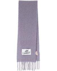 Marni - Fringed Wool Scarf - Lyst