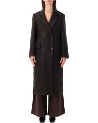 Sessun - Double-Breasted Wool-Blend Coat - Lyst