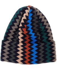 Missoni - Beanie Acrylic Hat - Lyst