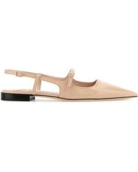 Jimmy Choo - Light Leather Didi Ballerinas - Lyst