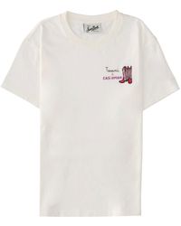 MC2 Saint Barth - Graphic Crew Neck T-Shirt - Lyst