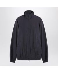 Balenciaga - Oversized Dark Tracksuit Jacket - Lyst