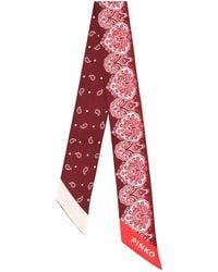 Pinko - Foulard Silk-Blend - Lyst