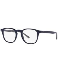 Polo Ralph Lauren - Eyeglasses Rectangle Full Rim, Shiny Frame And Clear Demo Lenses Lens Ph2254F5569 Sunglasses - Lyst